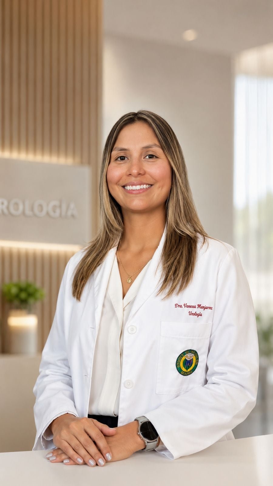 Dra. Vanessa Mosquera, uróloga especialista en cirugía robótica Da Vinci en Bogotá, Colombia